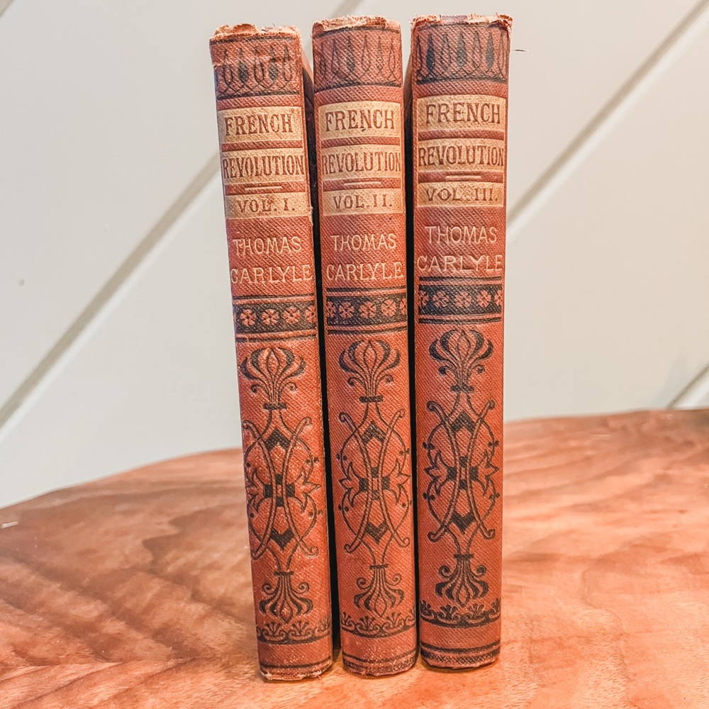 Full Set French Revolution by Thomas Carlyle